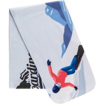 Bufanda Sallimedu polar blanca suave 180 gramos