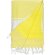 Pareo toalla de algodón en varios colores amarillo