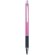 Bolígrafo de aluminio con caucho Rosa metalizado