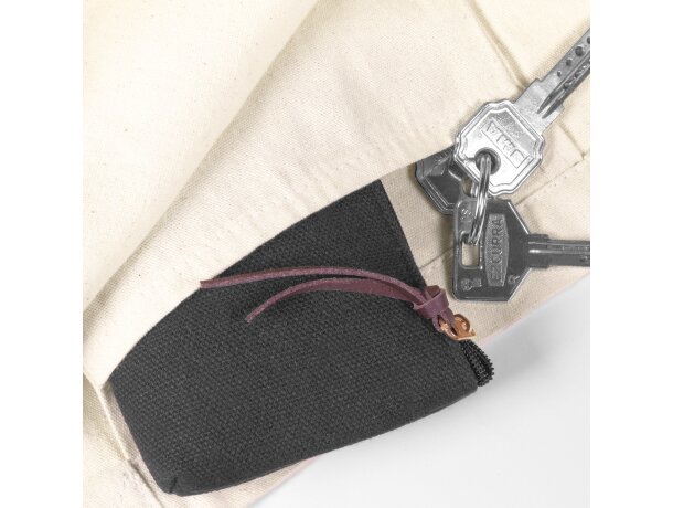 Bolsas recicladas con bolsillo interior de algodón 280gr/m2 detalle 1