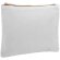 Neceser de terciopelo con tirador metálico Carpet Blanco