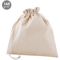 Bolsa 100% algodón pe 140 g/m2