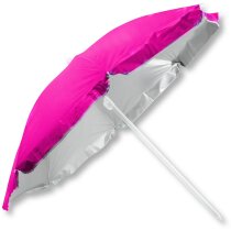 Sombrilla con bastón regulable personalizada fucsia Sombrilla con bastón regulable personalizada fucsia