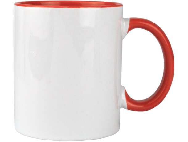 Taza para sublimación con asa de color personalizada