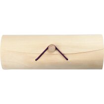 Estuche con forma de tubo de madera barato Estuche con forma de tubo de madera barato
