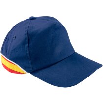 Gorras running nacional de algodón con bandera española