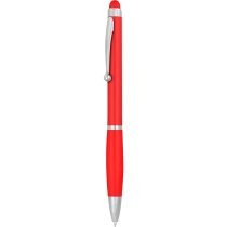 Bolígrafo con clip metálico y puntero para pantalla táctil personalizado Bolígrafo con clip metálico y puntero para pantalla táctil personalizado