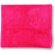 toalla de microfibra de colores con funda personalizada roja