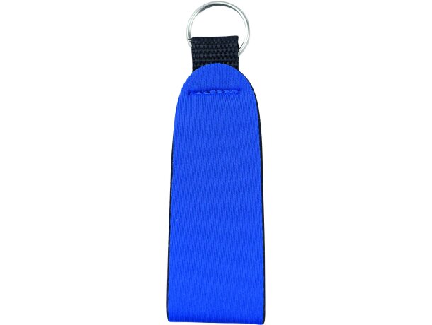 Llavero de neopreno azul Llavero de neopreno azul