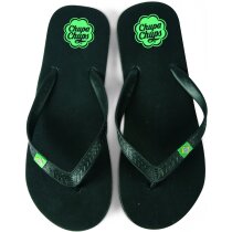 Chanclas con bandera de Brasil varios modelos personalizada negra Chanclas con bandera de Brasil varios modelos personalizada negra