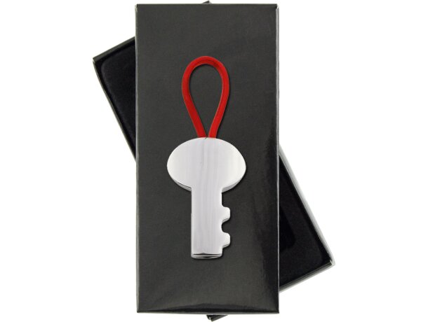 Llavero de llave con correa de goma personalizado