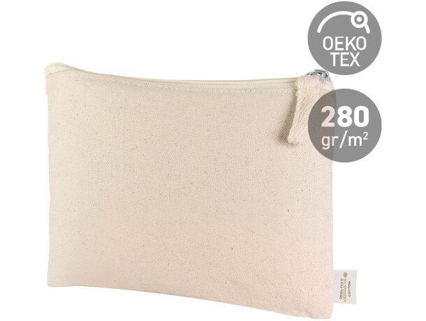 Neceser barato 100% algodón oeko tex 320 g/m2 Spain Oekotex detalle 2