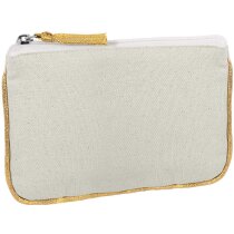 Neceser con tirador a juego algodón canvas 220 g/m2