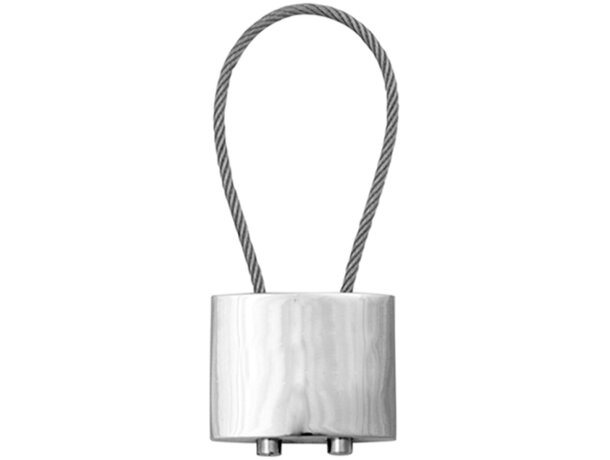 Llavero rectangular con forma de candado personalizado