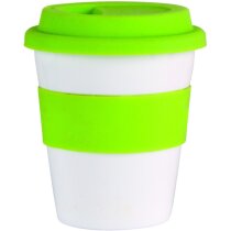 Vaso con tapa de silicona