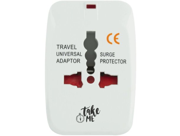 Adaptador de enchufes para viajes al extranjero personalizado