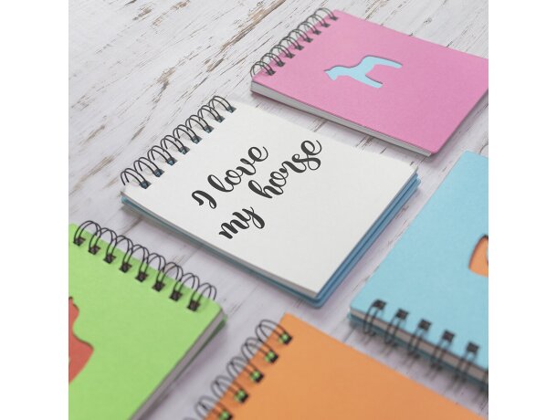 Libreta infantil caballito personalizado