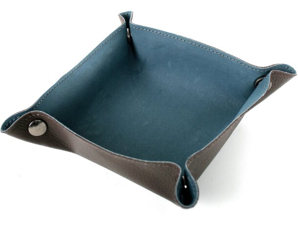Vaciabolsillos de polipiel en colores personalizado azul Vaciabolsillos de polipiel en colores personalizado azul