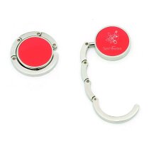 Cuelgabolsos plegable de colores personalizado Cuelgabolsos plegable de colores personalizado