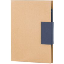 Libreta de cartón con bolígrafo