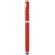 Bolígrafo de aluminio 4 en 1 Rojo/metalizado