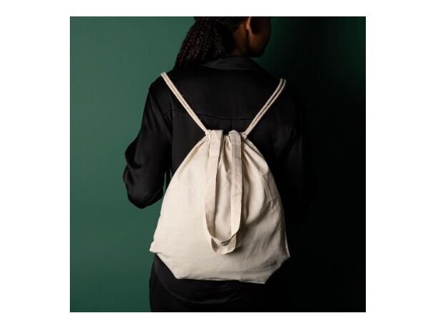 Mochila Victoria Algodón Reciclado De 140 Gr/m2 detalle 5