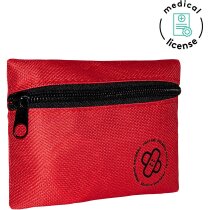 Botiquín SOS Maurén poliéster 600D rojo compacto