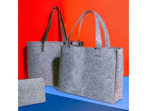 Bolso fieltro junco rpet merchandising