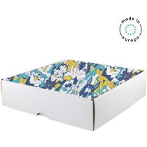 Caja automontable big midi blanca