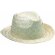 sombrero de paja sencillo personalizado blanco