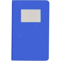 Bloc de notas con 32 hojas crema rayadas personalizada azul Bloc de notas con 32 hojas crema rayadas personalizada azul