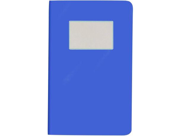 Bloc de notas con 32 hojas crema rayadas personalizada azul Bloc de notas con 32 hojas crema rayadas personalizada azul