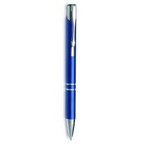 Bolígrafo en aluminio elegante azul