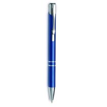 Bolígrafo en aluminio elegante personalizado azul Bolígrafo en aluminio elegante personalizado azul