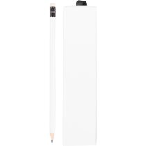 Set publicitario 6 lápices Writer blancos caja