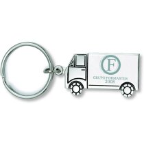 Llavero con forma de camión de metal personalizado Llavero con forma de camión de metal personalizado