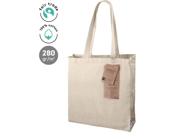 Bolsa fairtrade phelt personalizada