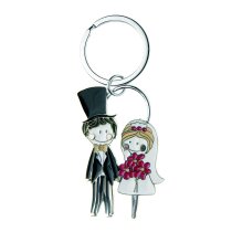 Llavero recien casados personalizado Llavero recien casados personalizado
