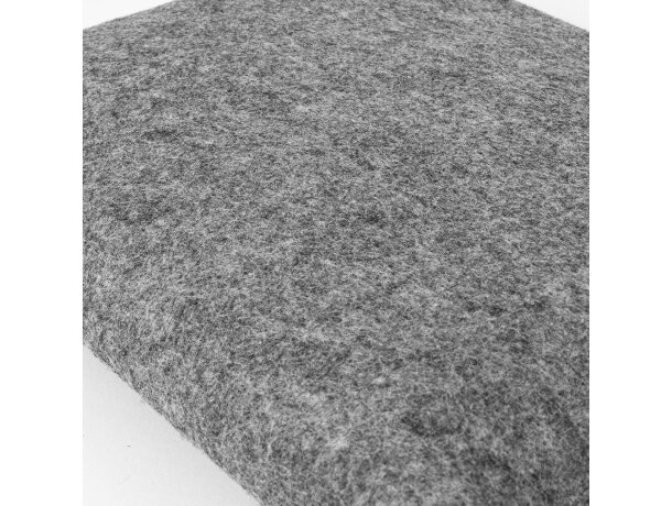 Neceser fieltro rPET con tirador de cuero Uret detalle 6