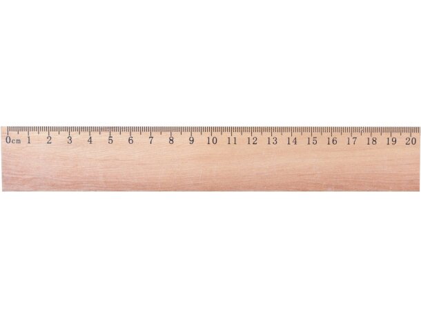 Regla de madera de 20 cm personalizada Regla de madera de 20 cm personalizada