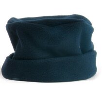Gorro polar especial con dobladillo personalizado azul Gorro polar especial con dobladillo personalizado azul