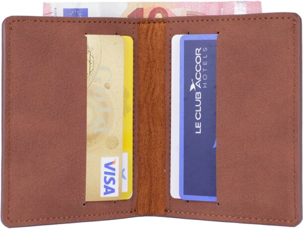 Billetero elegante personalizado