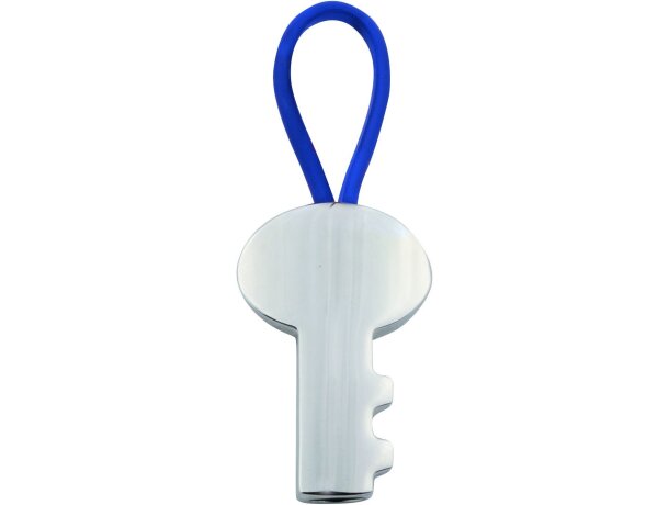 Llavero de llave con correa de goma personalizado