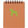 libreta infantil caballito personalizada naranja