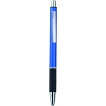Bolígrafo de aluminio con caucho personalizado azul Bolígrafo de aluminio con caucho personalizado azul