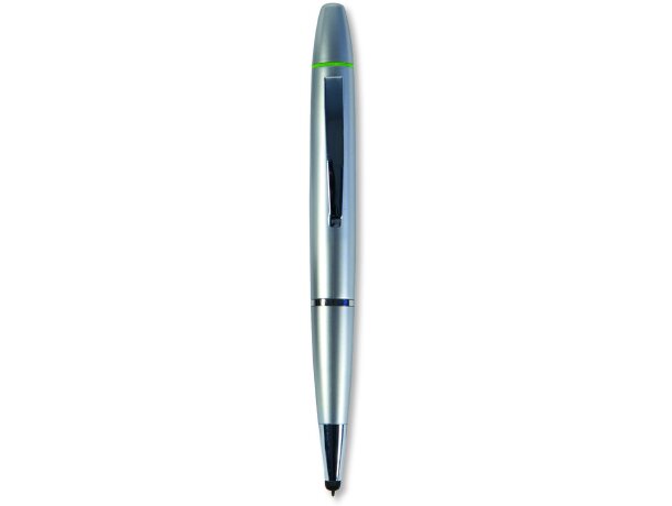 Bolígrafo con clip de metal y puntero touch Bolígrafo con clip de metal y puntero touch