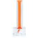 bateria externa con anilla personalizada naranja