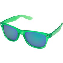 Gafas de sol de plástico con cristal espejo personalizado Gafas de sol de plástico con cristal espejo personalizado