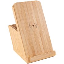Cargador inalámbrico bambú barato Bolt 10W cubilete