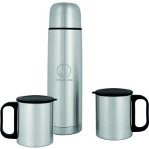 Set con termo y 2 tazas personalizada Set con termo y 2 tazas personalizada